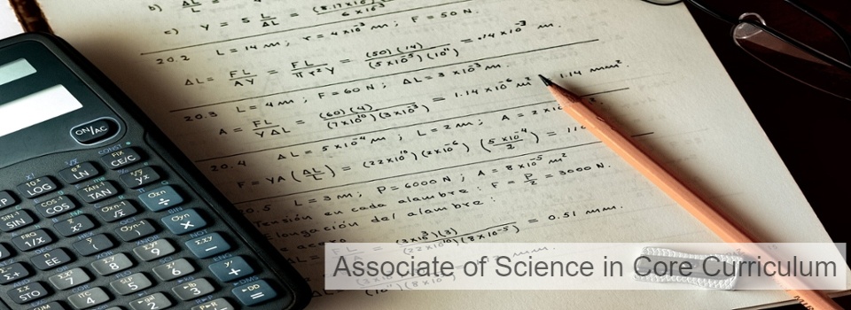 Associate Of Science - Core Curriculum